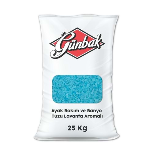 Ayak Bakım & Banyo Tuzu Lavanta Aromalı Çuval 25 Kg