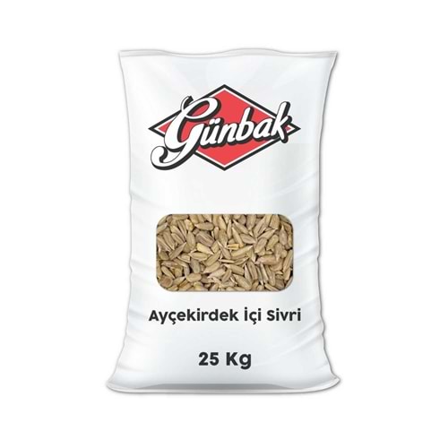 Ayçekirdek İçi Sivri Çuval 25 Kg