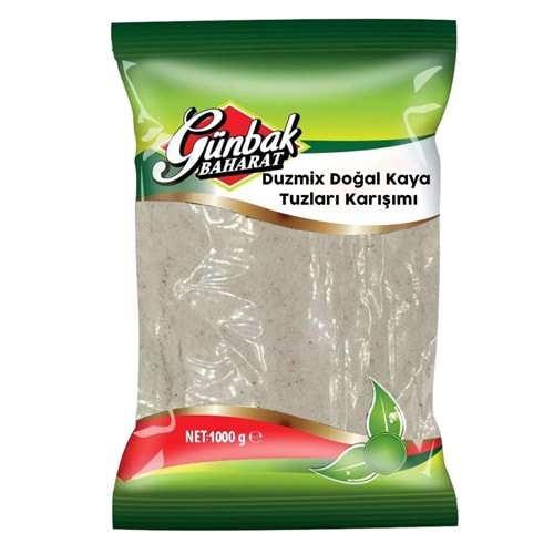 Duzmix Doğal Kaya Tuzları Karışımı Paket 1 Kg