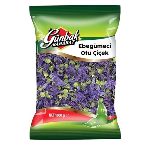 Ebegümeci Otu Saf Çiçek Paket 1 Kg