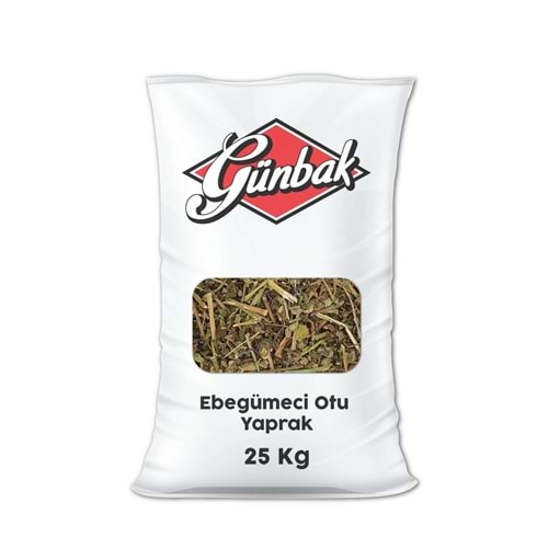 Ebegümeci Otu Yaprak Çuval 25 Kg