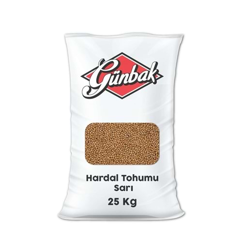 Hardal Tohumu Sarı Tatlı Çuval 25 Kg