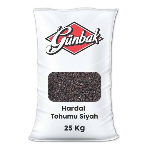 Hardal Tohumu Siyah Çuval 25 Kg