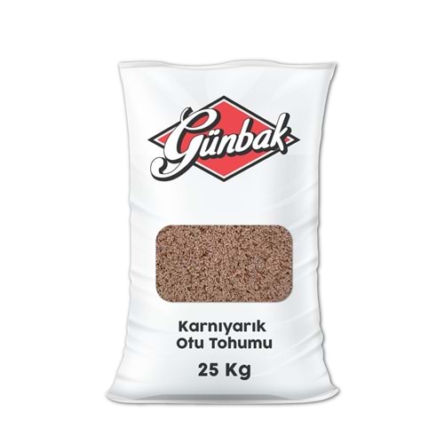 Karnıyarık Otu Tohumu Çuval 25 Kg