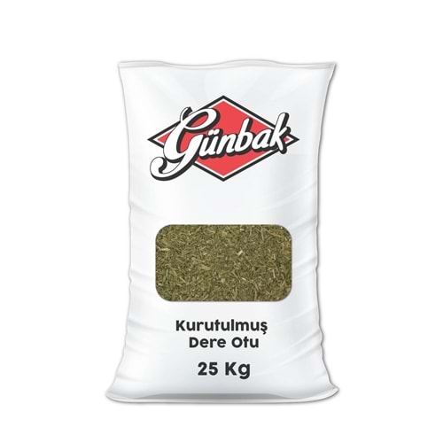 Kurutulmuş Dere Otu Çuval 25 Kg