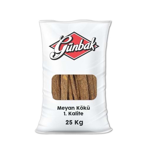 Meyan Kökü 1. Kalite Çuval 25 Kg