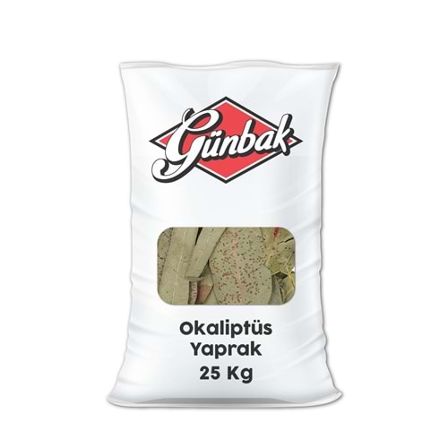 Okaliptüs Yaprak Çuval 25 Kg