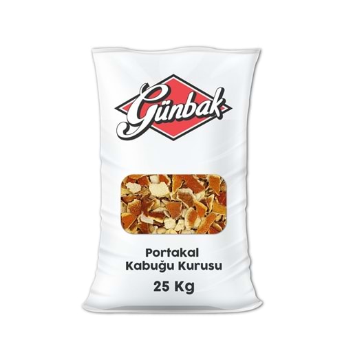 Portakal Kabuğu Kurusu Çuval 25 Kg