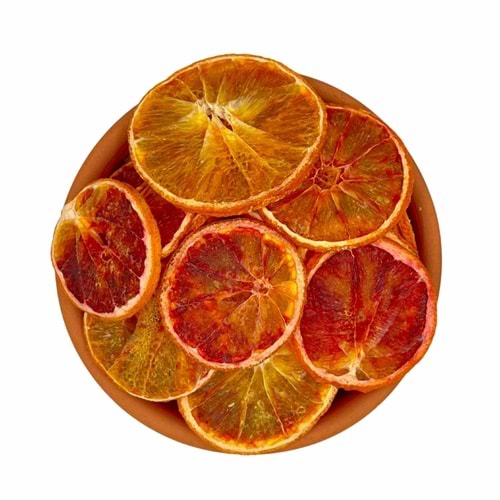 Kan Portakalı Kurusu Dilimli Naturel 1 Kg