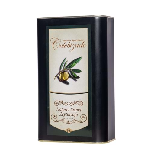 Çelebizade Natürel Sızma Zeytinyağı 3 LT