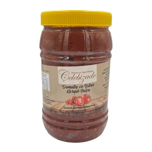 Çelebizade Domates ve Biber Karışık Salça 1 Kg