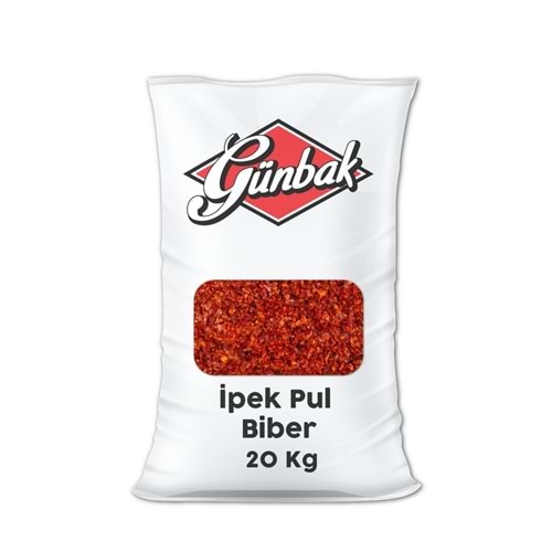 Günbak İpek Pul Biber Çuval 20 Kg