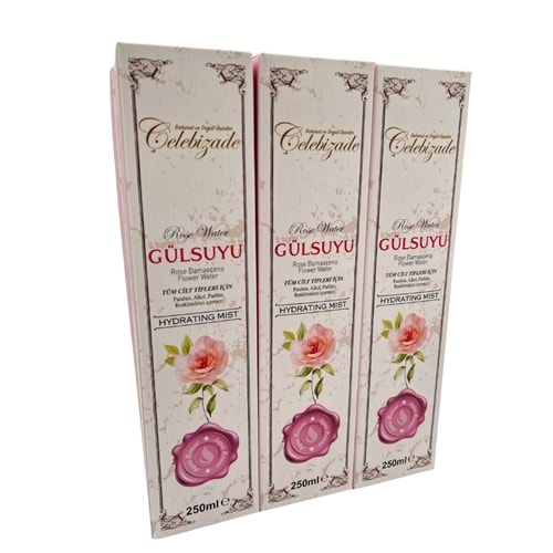 Çelebizade Gül Suyu 250 ML X 6 Adet