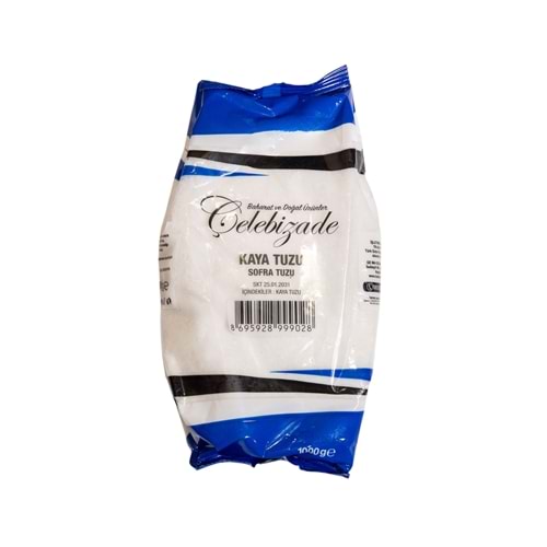Çelebizade Kaya Tuzu İnce Paket 1 Kg