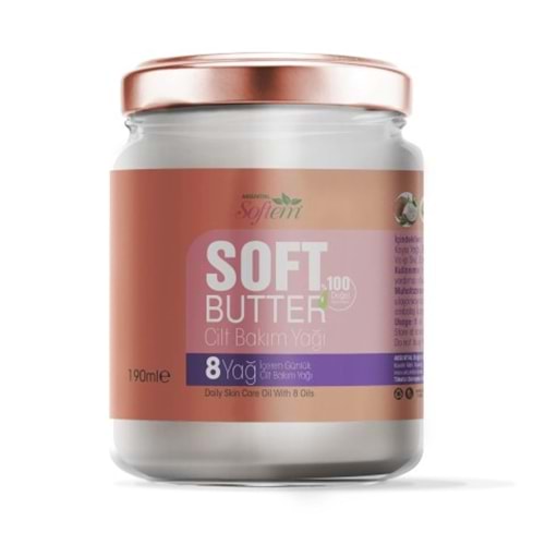 Softem Softbutter Cilt Bakım Yağı 190 ML