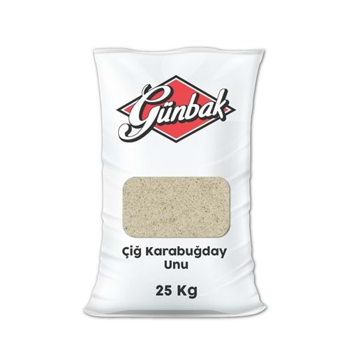 Çiğ Karabuğday Unu Çuval 25 Kg