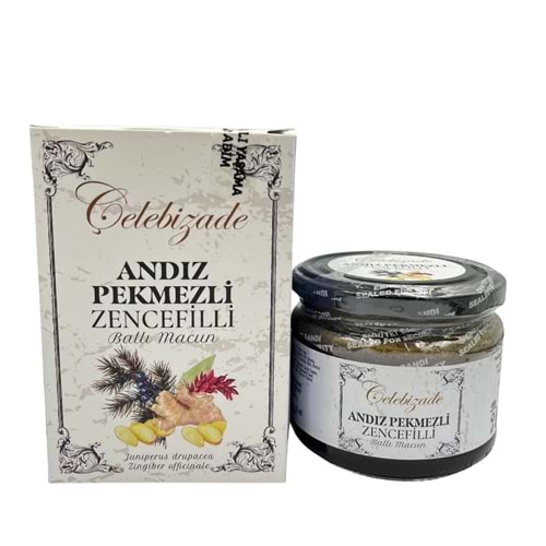 Çelebizade Andız Pekmezli Zencefilli Ballı Macun 340 Gr