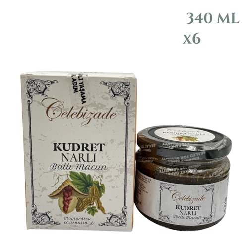 Çelebizade Kudret Narlı Ballı Macun 340 Gr X 6 Adet