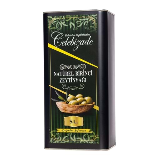 Çelebizade Natürel Birinci Zeytinyağı 5 LT