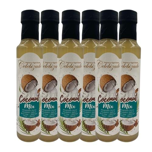 Çelebizade Coconut Mix 250 ML X 6 Adet
