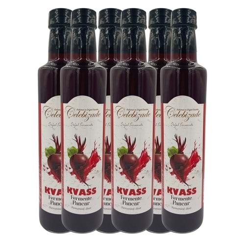 Çelebizade Pancar Kvass 500 ML X 6 Adet