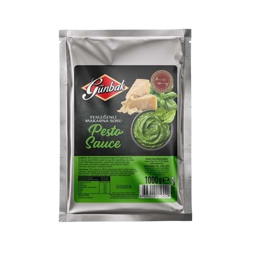 Günbak Pesto Sos 1000 Gr