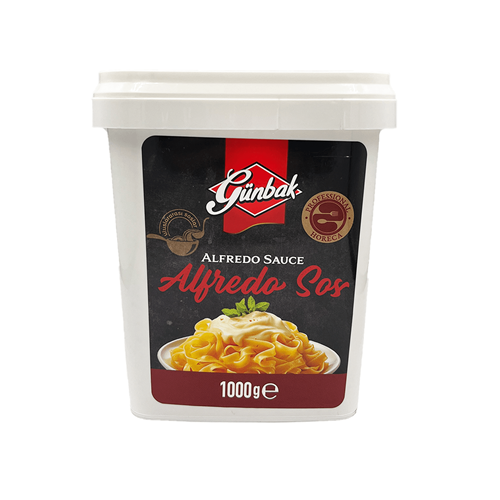Günbak Alfredo Sos Makarna Sosu Toz 1000 Gr