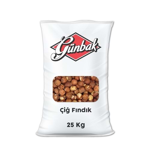 Çiğ İç Fındık Çuval 25 KG