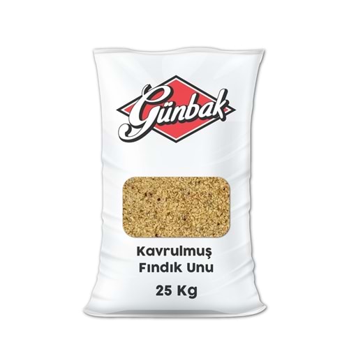 Kavrulmuş Fındık Unu Çuval 25 KG