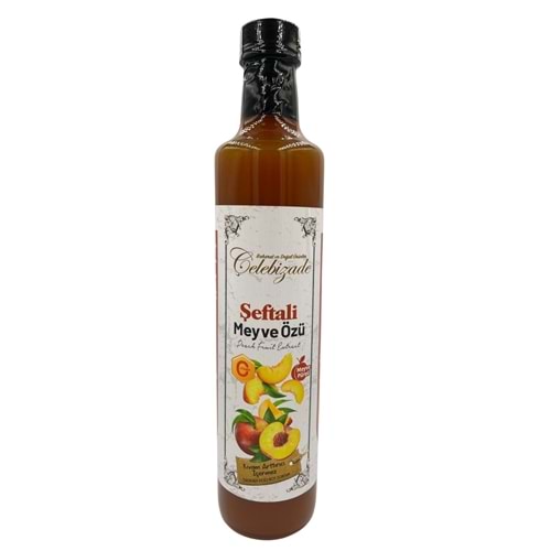 Çelebizade Şeftali Meyve Özü 650 Gr