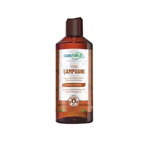 Cosmecit Organik Argan Yağlı Şampuan 400 ML