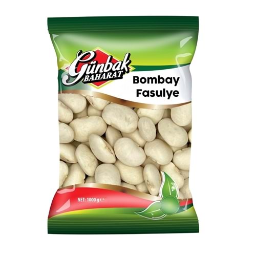 Günbak Bombay Fasulye Paket 1 KG