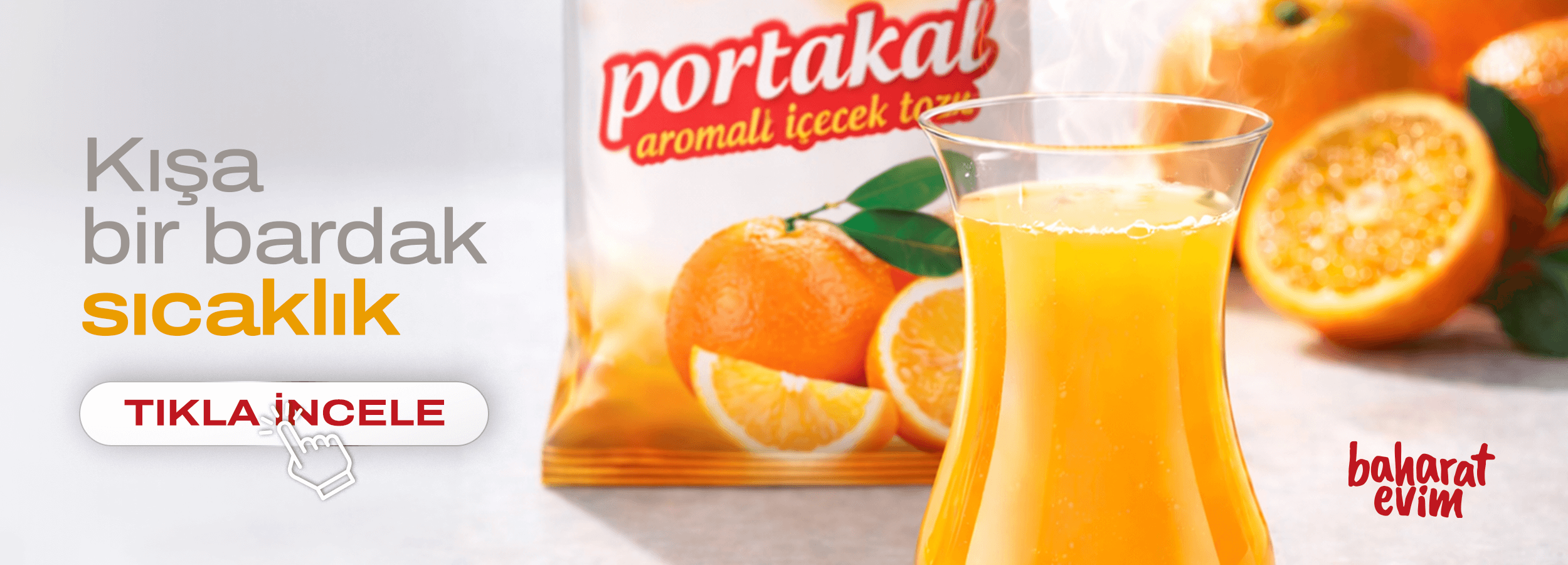 Portakal aromalı içecek tozu toptan satış