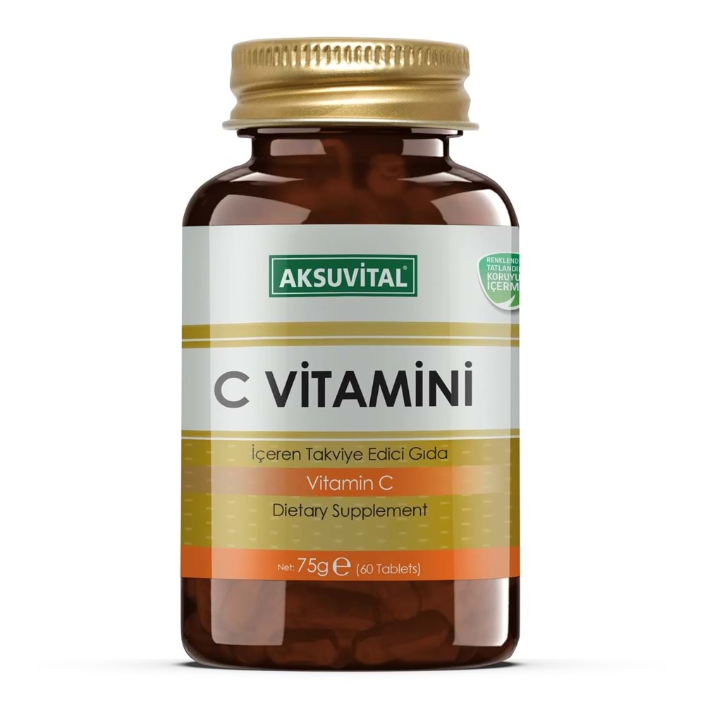Aksu Vital C Vitamini 75 Gr 60 Kapsül