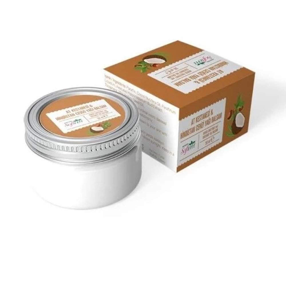 Softem At Kestanesi Hindistan Cevizi Yağı Balsam 50 ML