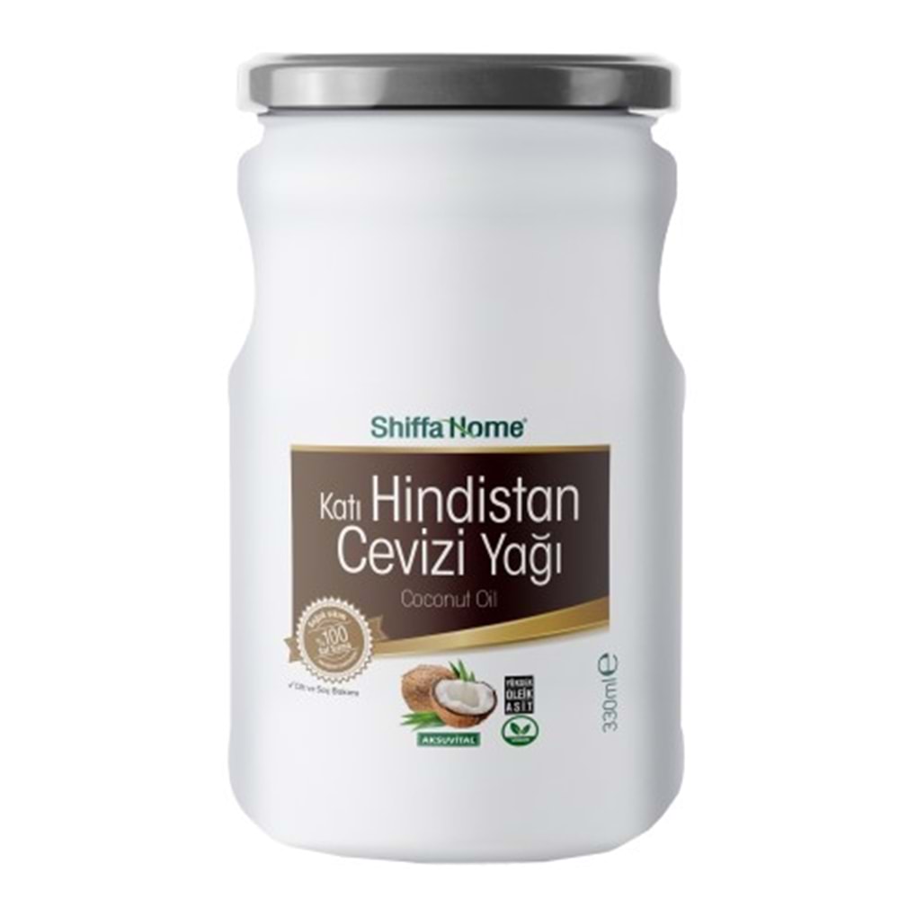 Shiffa Home Katı Hindistan Cevizi Yağı 330 ML X 12 Adet