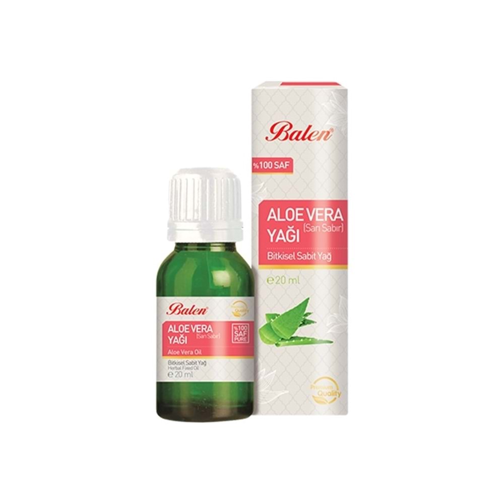 Balen Aloe Vera Sarı Sabır Yağı 20 ML