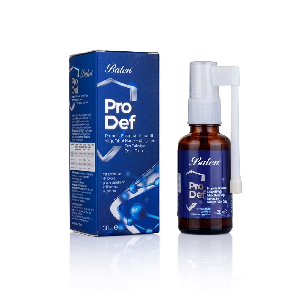 Balen Prodef Boğaz Spreyi 30 ML