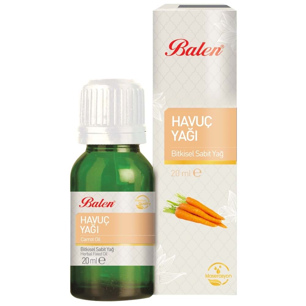 Balen Havuç Yağı 20 ML