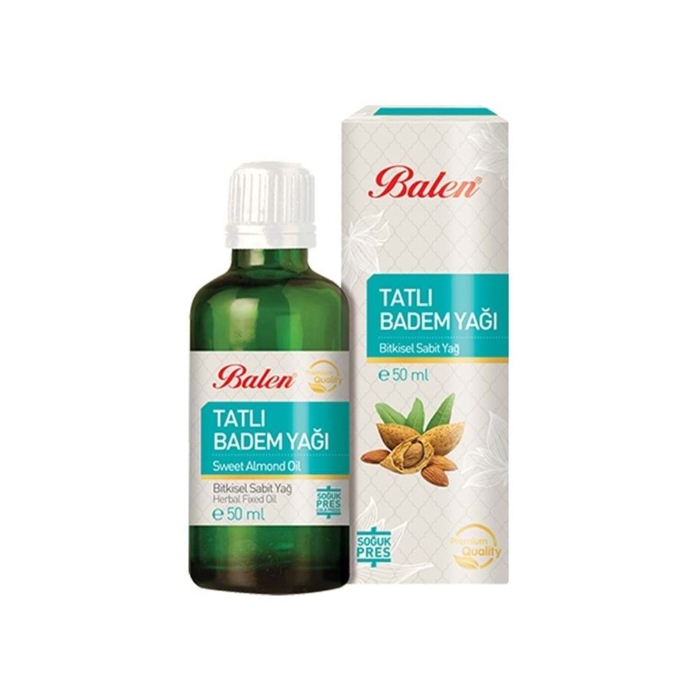 Balen Tatlı Badem Yağı 50 ML