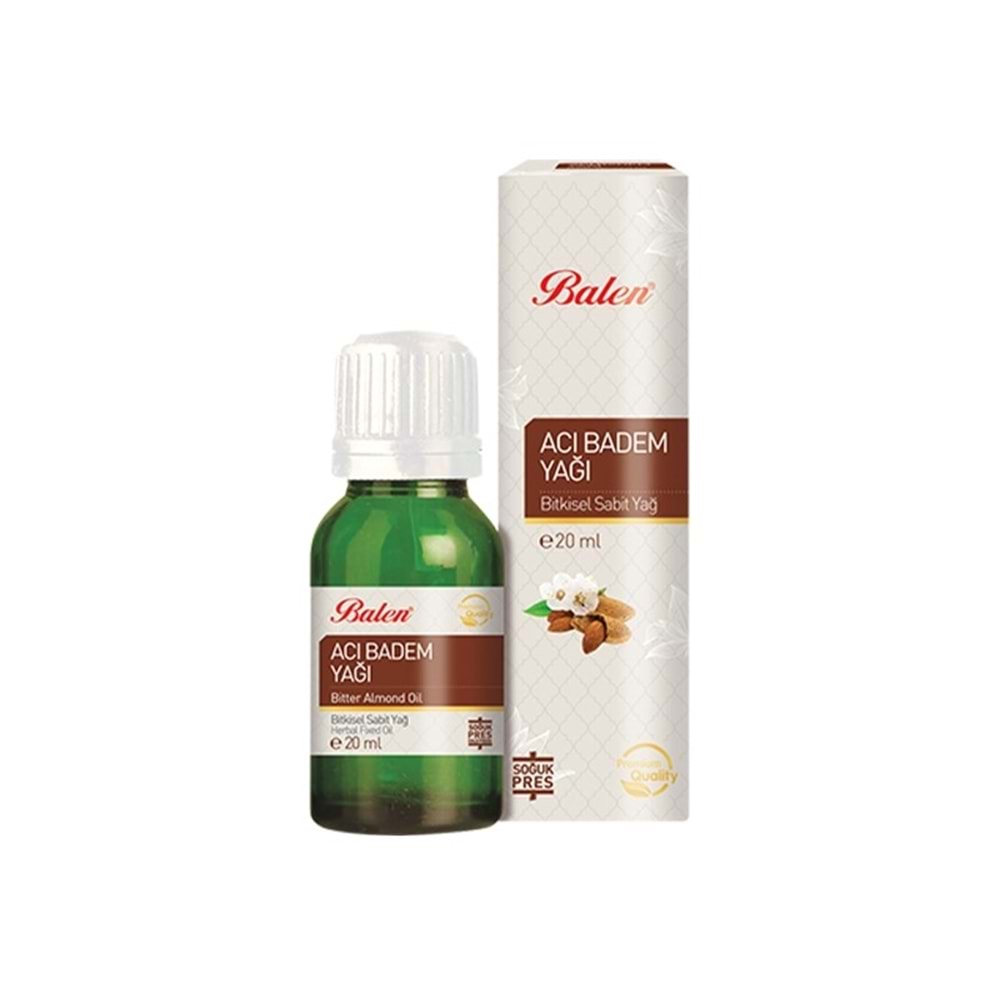 Balen Acı Badem Yağı 20 ML