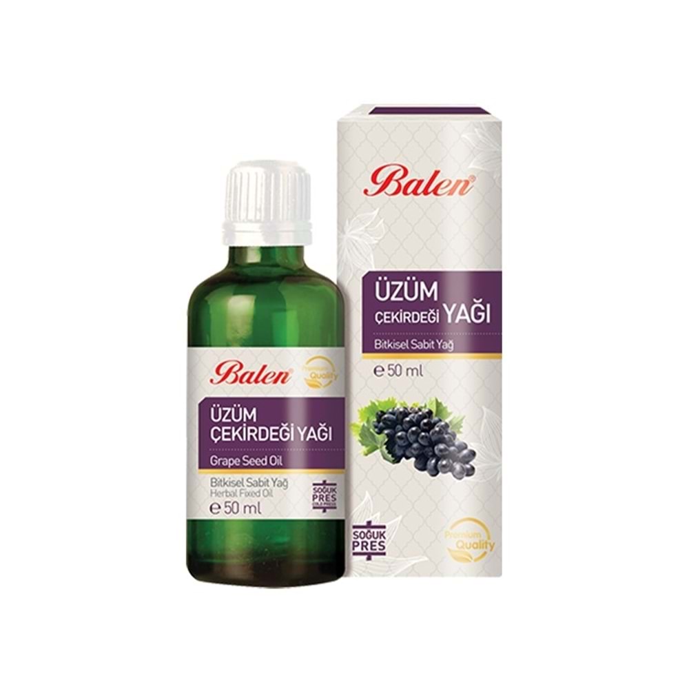 Balen Üzüm Çekirdeği Yağı 50 ML