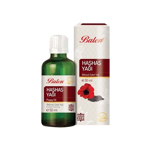 Balen Haşhaş Yağı 50 ML