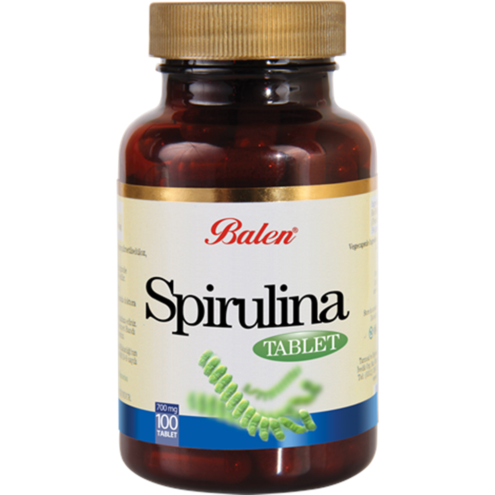 Balen Spirulina 740 Mg 100 Tablet