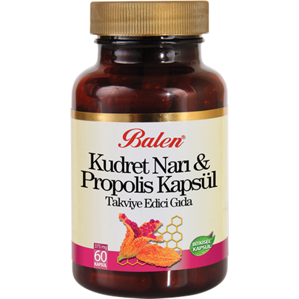 Balen Kudret Narı & Propolis 375 Mg 60 Kapsül