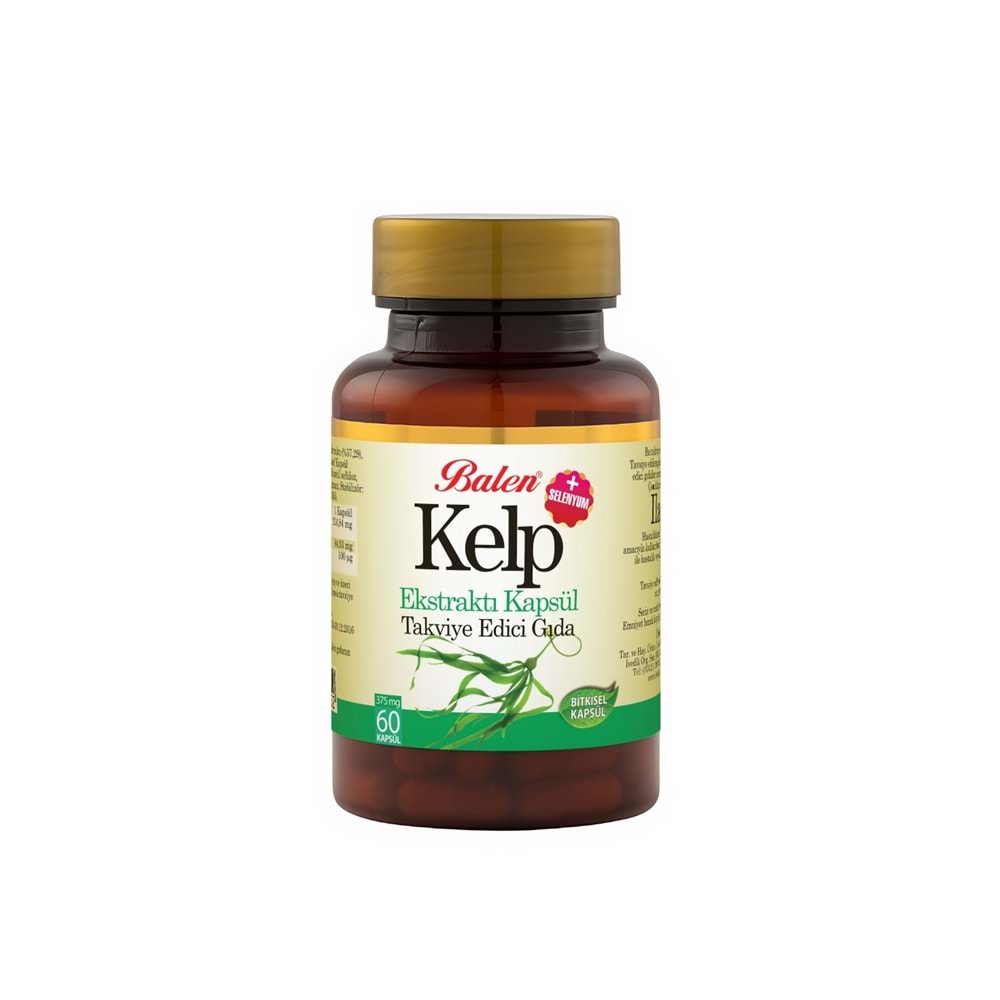 Balen Kelp Ekstraktı Selenyum+ 375 Mg 60 Kapsül