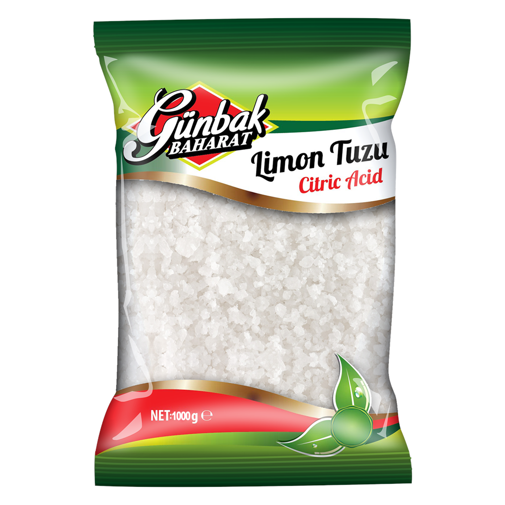 Günbak Limon Tuzu 5No Paket 1 Kg
