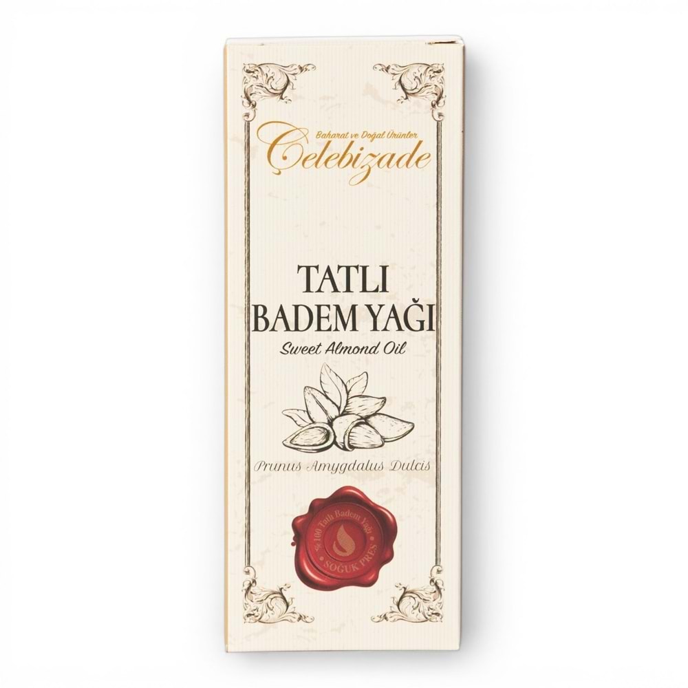 Çelebizade Tatlı Badem Yağı 100 ML X 6 Adet