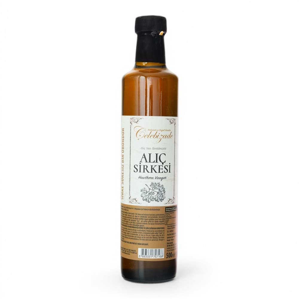 Çelebizade Alıç Sirkesi 500 ML X 6 Adet