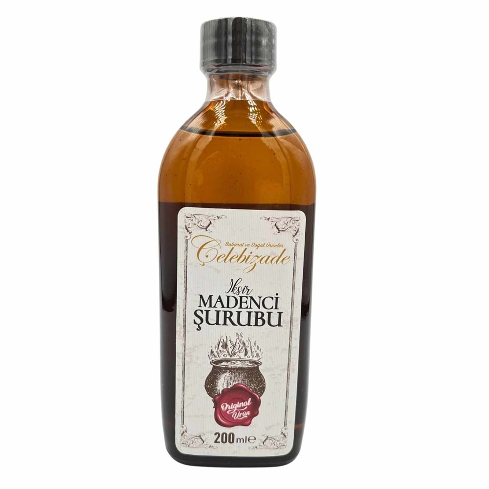 Çelebizade Madenci Şurubu 200 ML